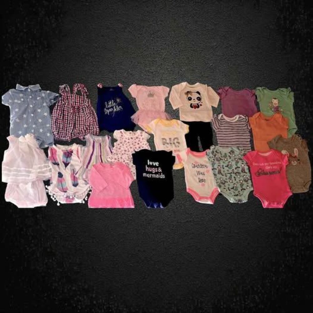 Girl's 0-3 Month Clothing Lot